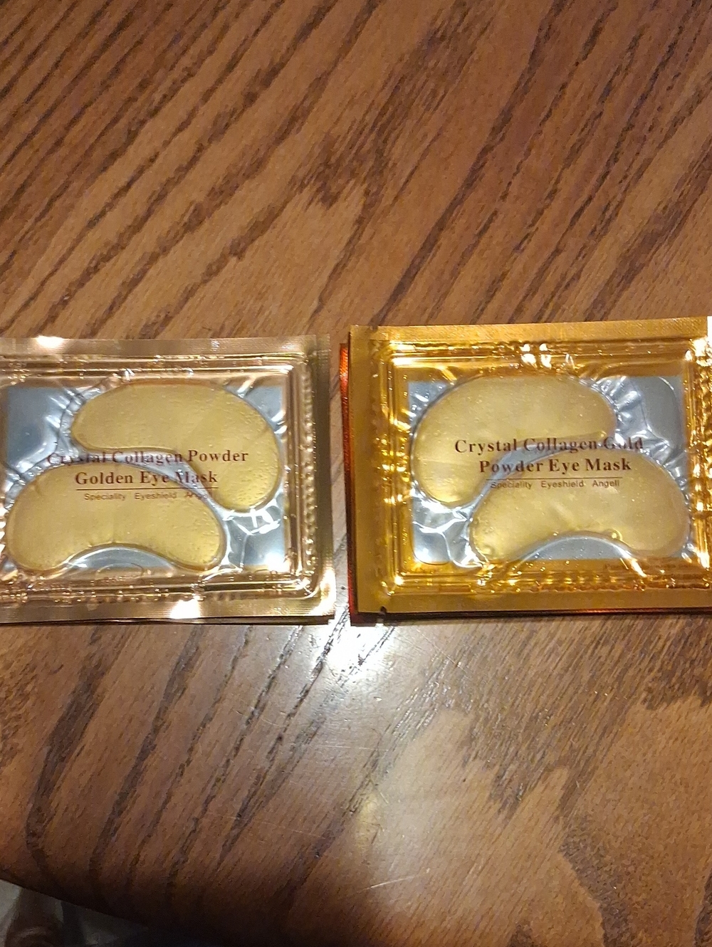Gold Powder Eye Mask Set of 7